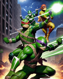 TMNT×MMPR CrossOver