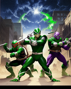 TMNT×MMPR CrossOver