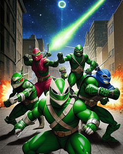 TMNT×MMPR CrossOver