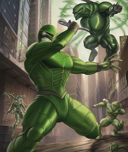 TMNT×MMPR CrossOver