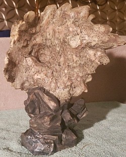 Ceramic wolf bust repair