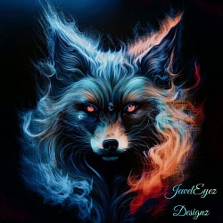 Darkened Spirit of a fox