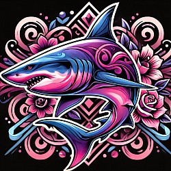 Shark Tattoo Design option 3
