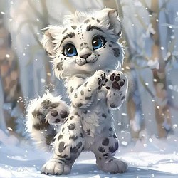 Baby SnowLeopard